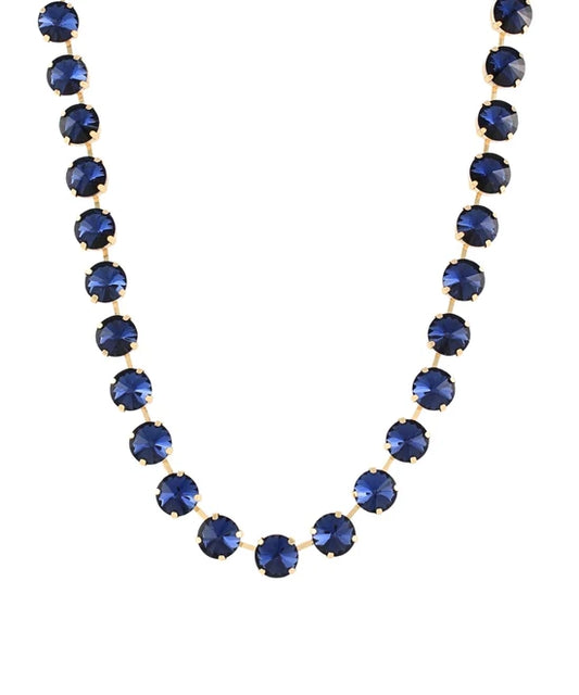Midnight Rhinestone Necklace