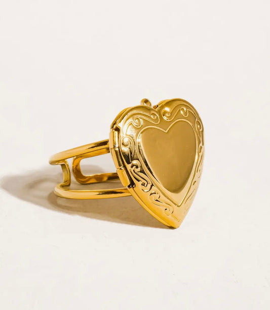Sefina Locket Ring