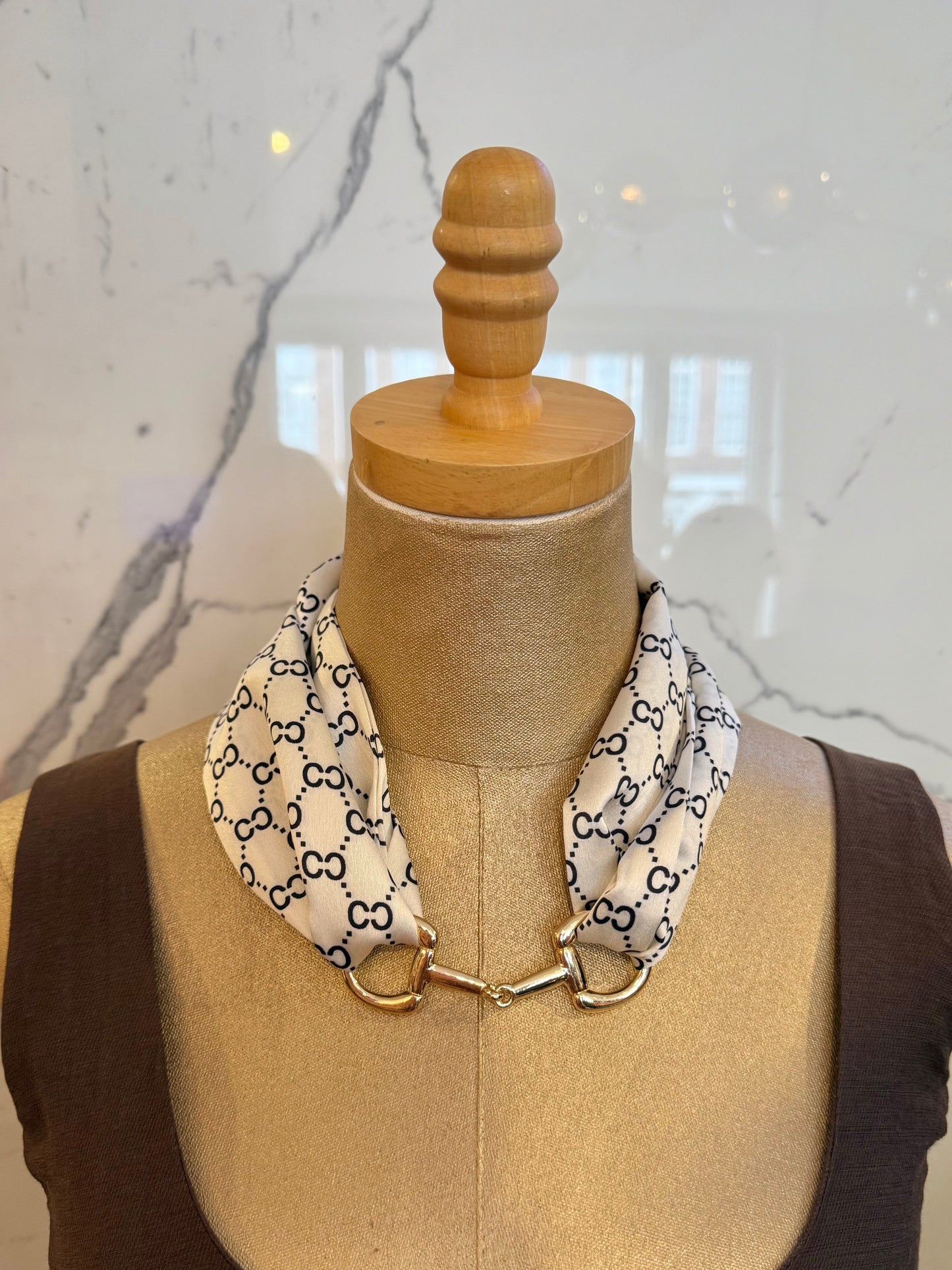 Marietta Scarf Necklace