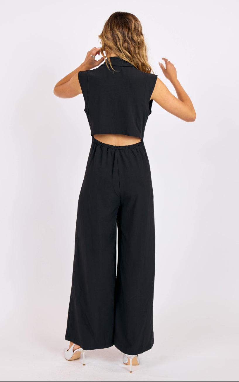 Nightcap Cut Out Wide Leg Jumpsuit