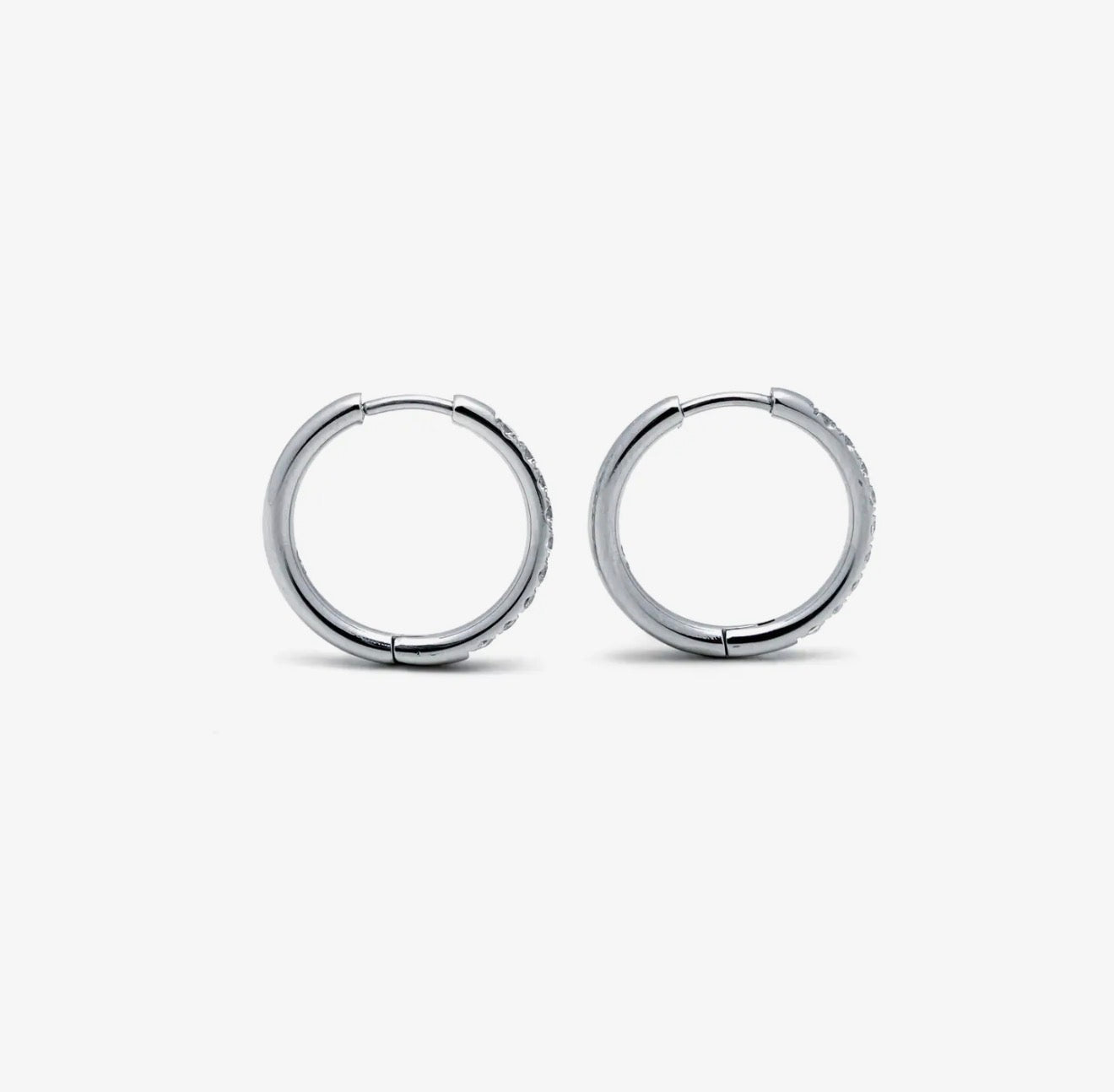 Dillon Diamond Hoops