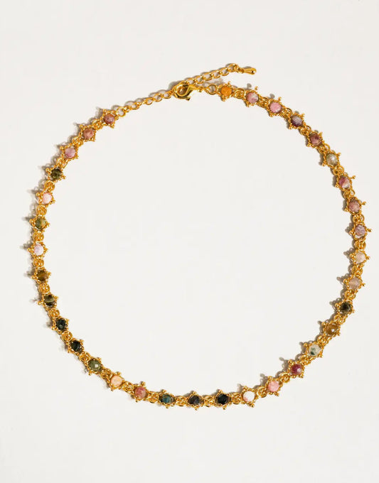 Skylar Multi Stone Necklace