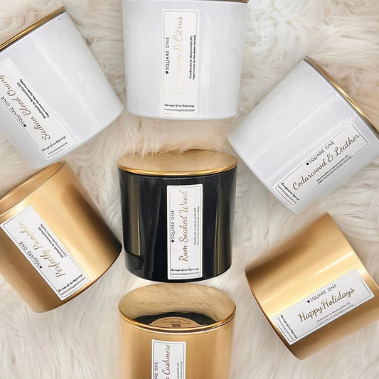 Cedarwood & Leather Candle