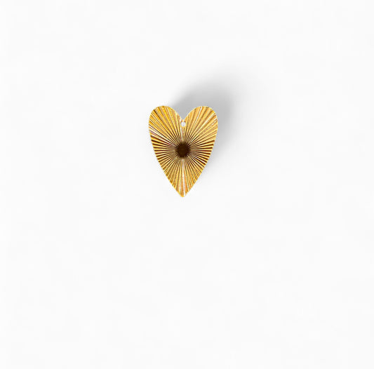 Gold Heart Charm