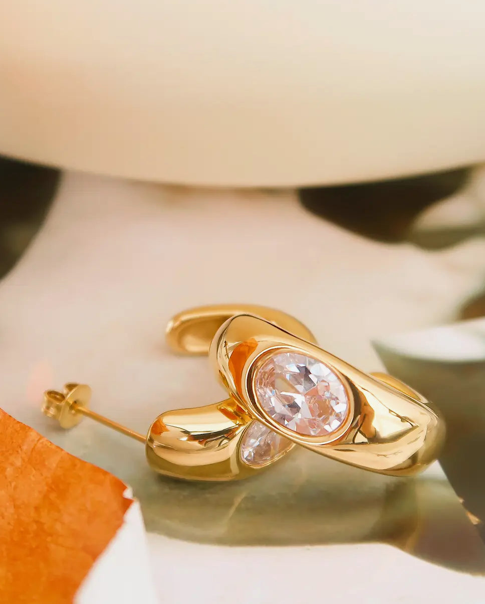Aliénor Hoop Earrings