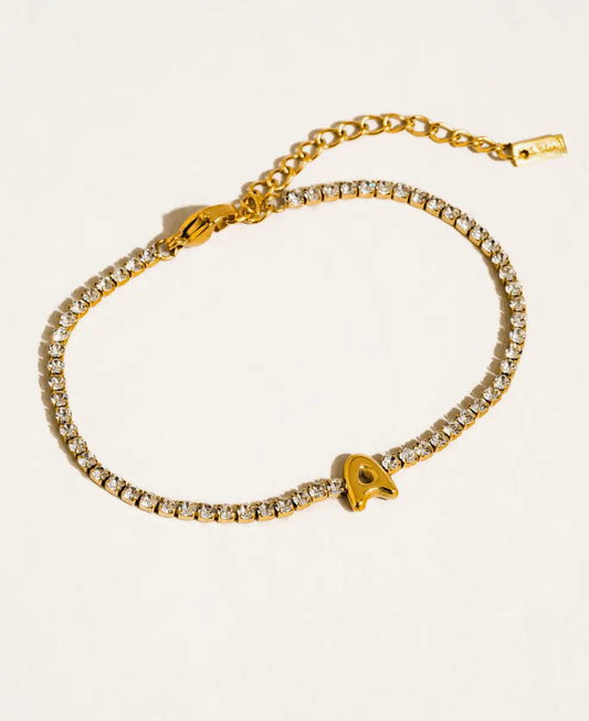 Chaplin Initial Bracelet