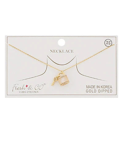Vivi Lock Necklace