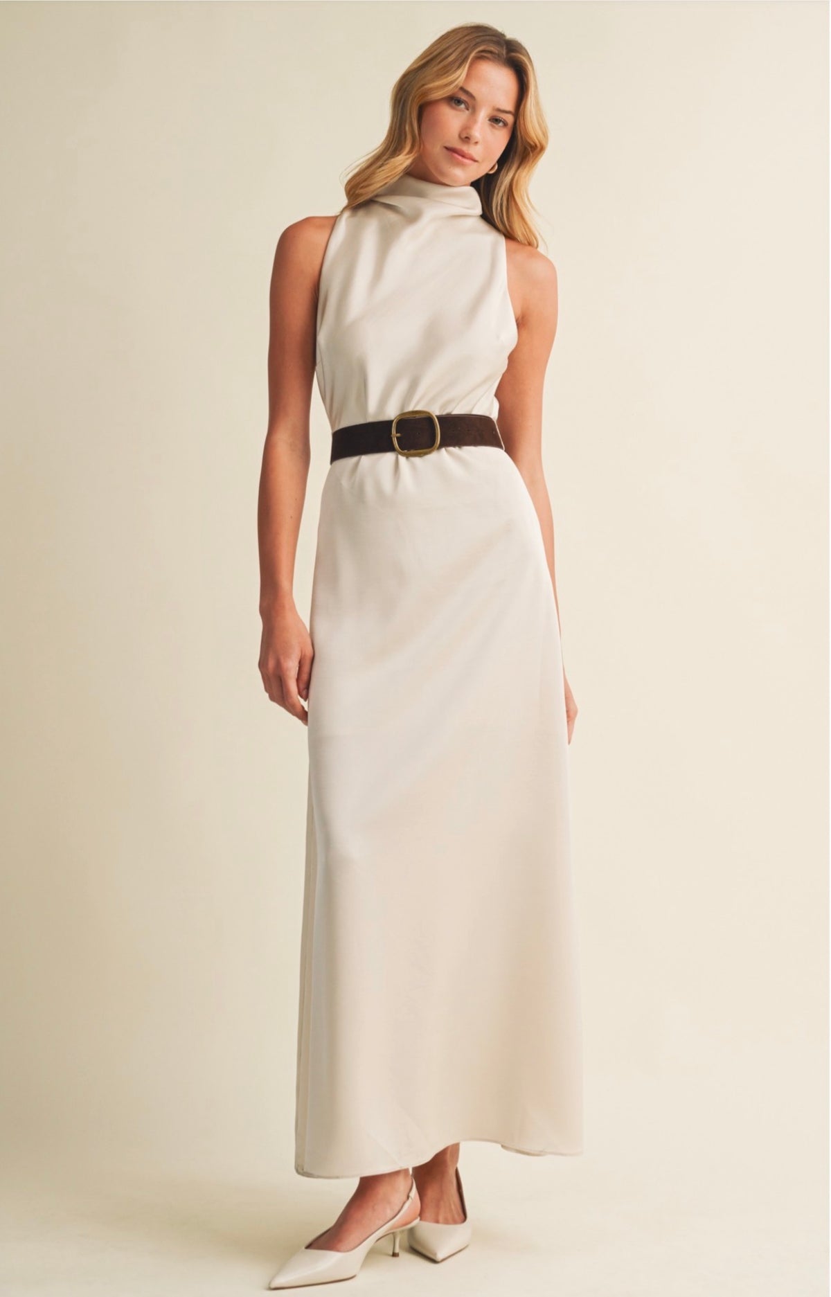Amber Belted Dress