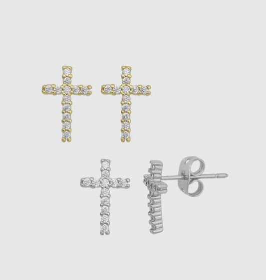 Daily Cross Studs