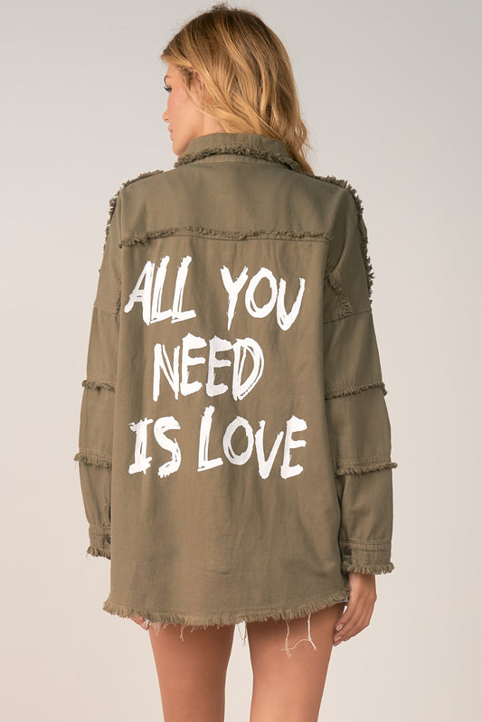 All You Need Is Love Shacket