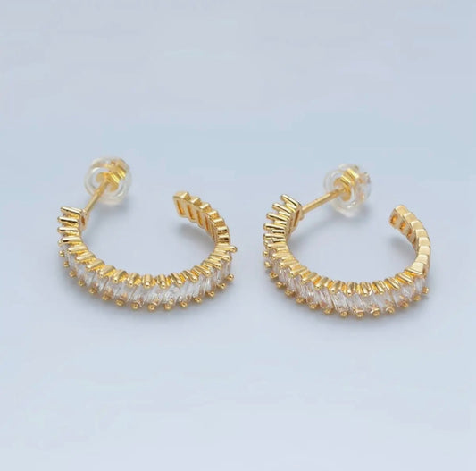 Marley Baguette Earrings