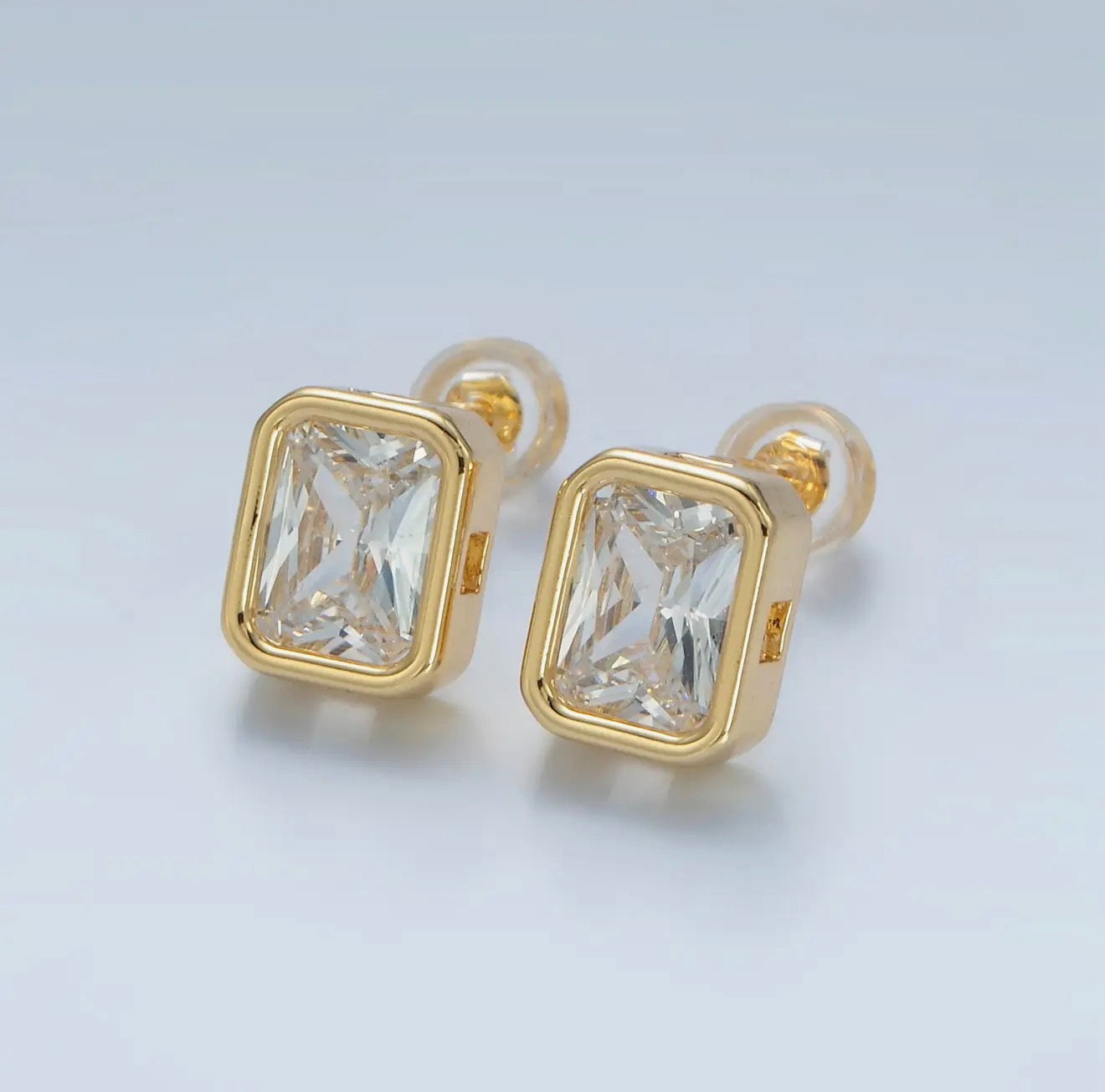 Bailey Bezel Studs
