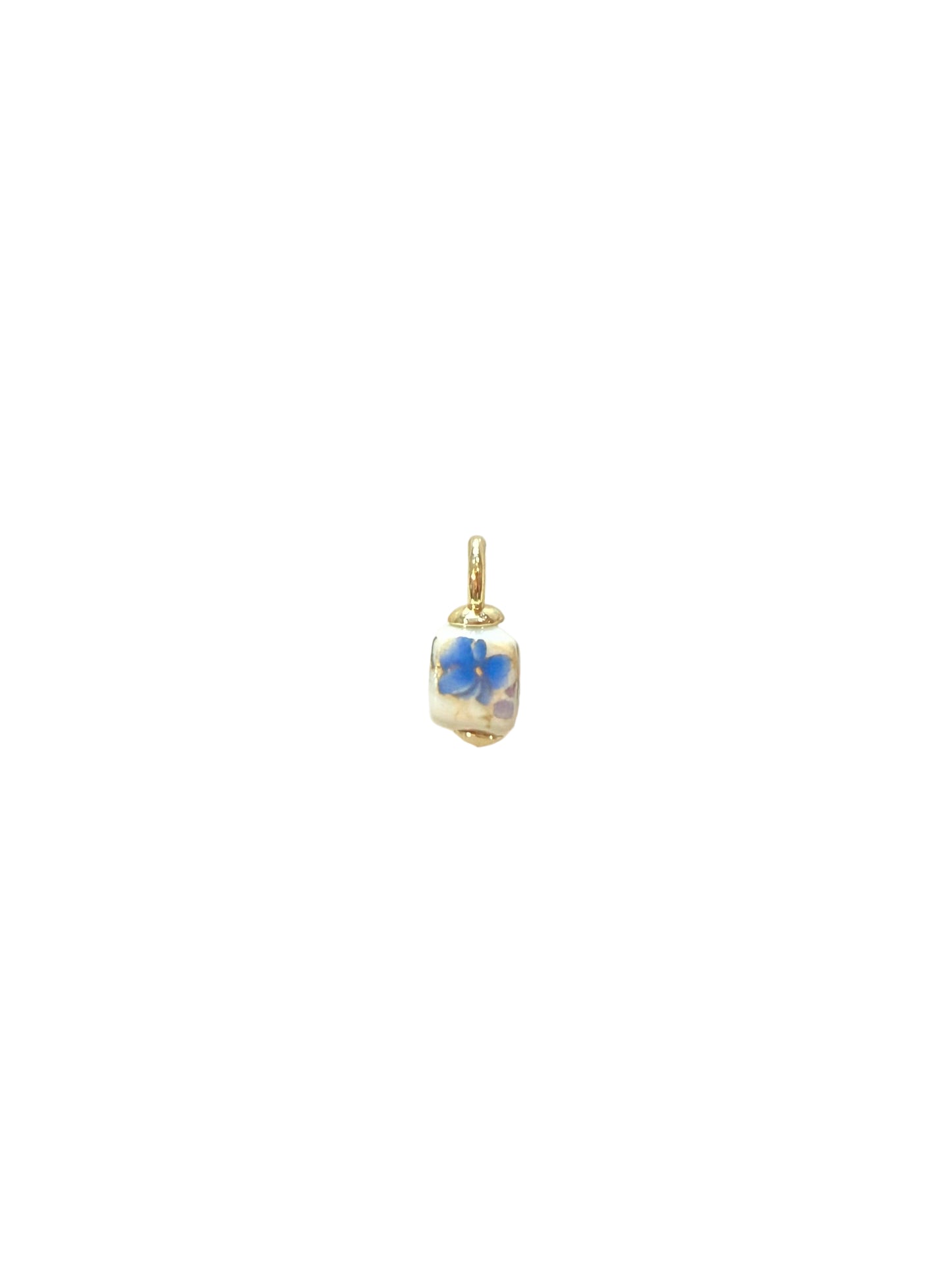 Antique Floral Charm