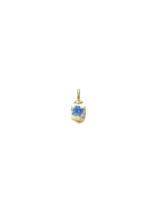Antique Floral Charm