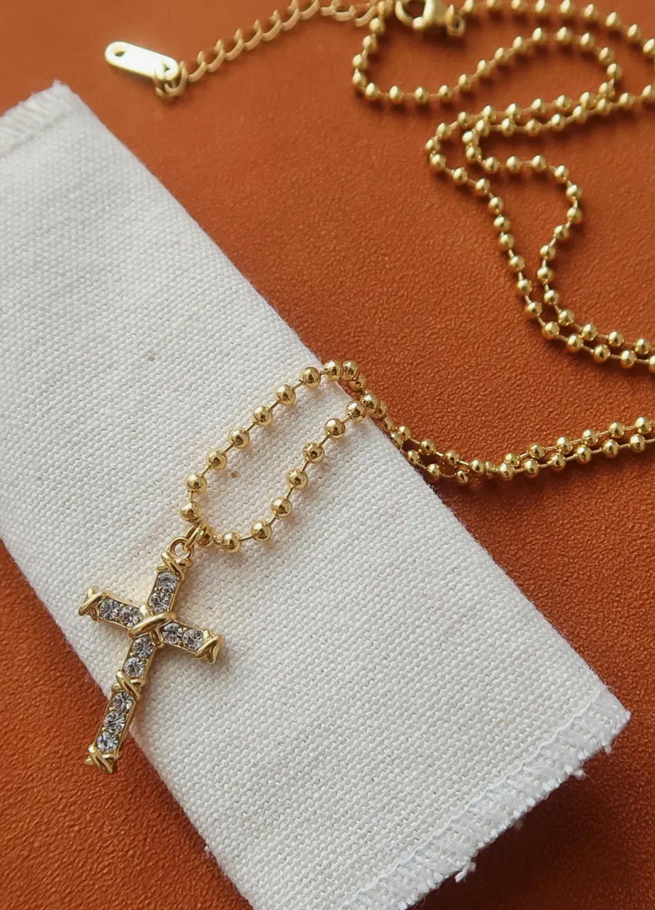 Selma Cross Necklace