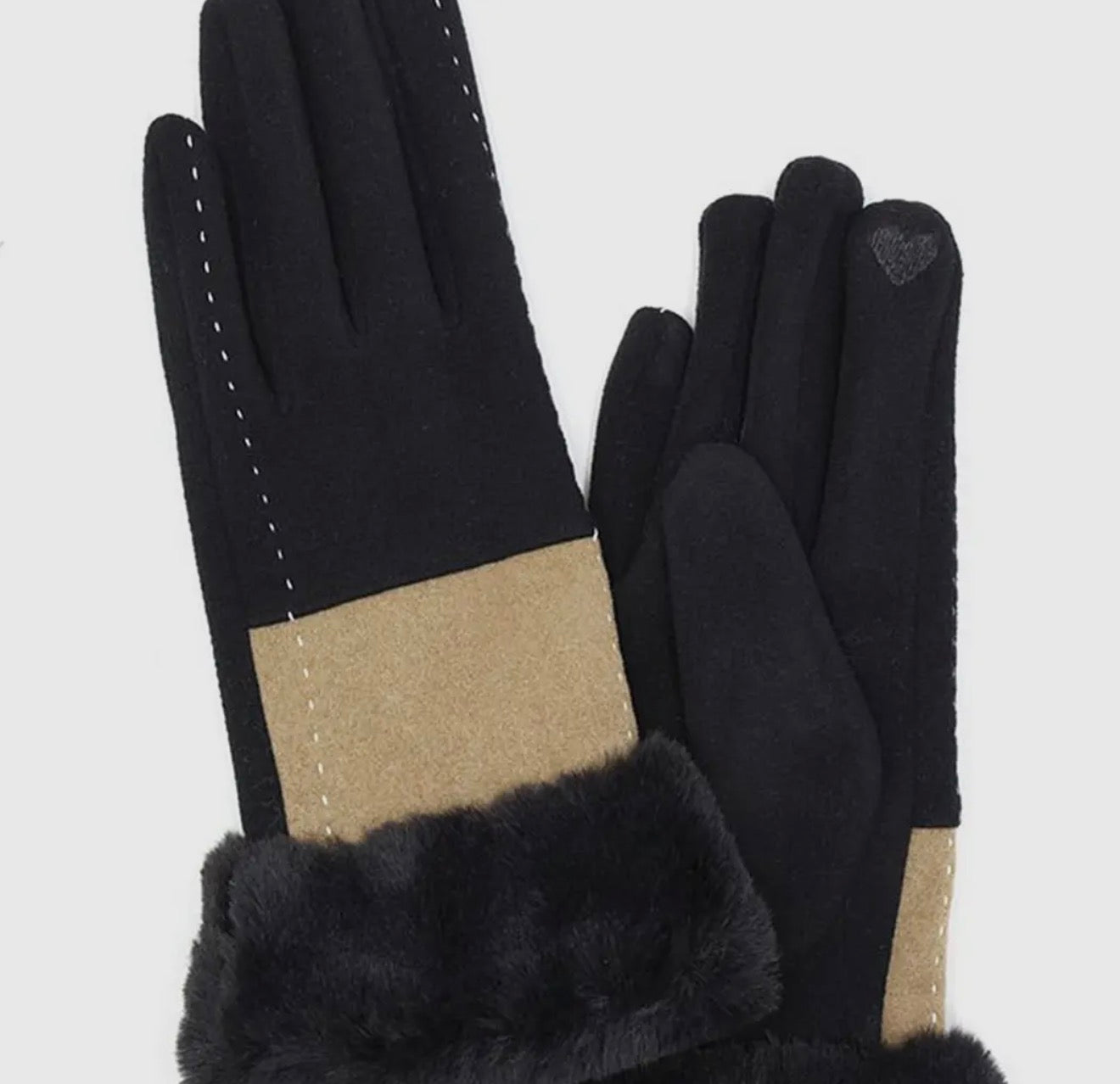 Millie Two Tone Gloves