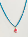 Neon Evil Eye Necklace