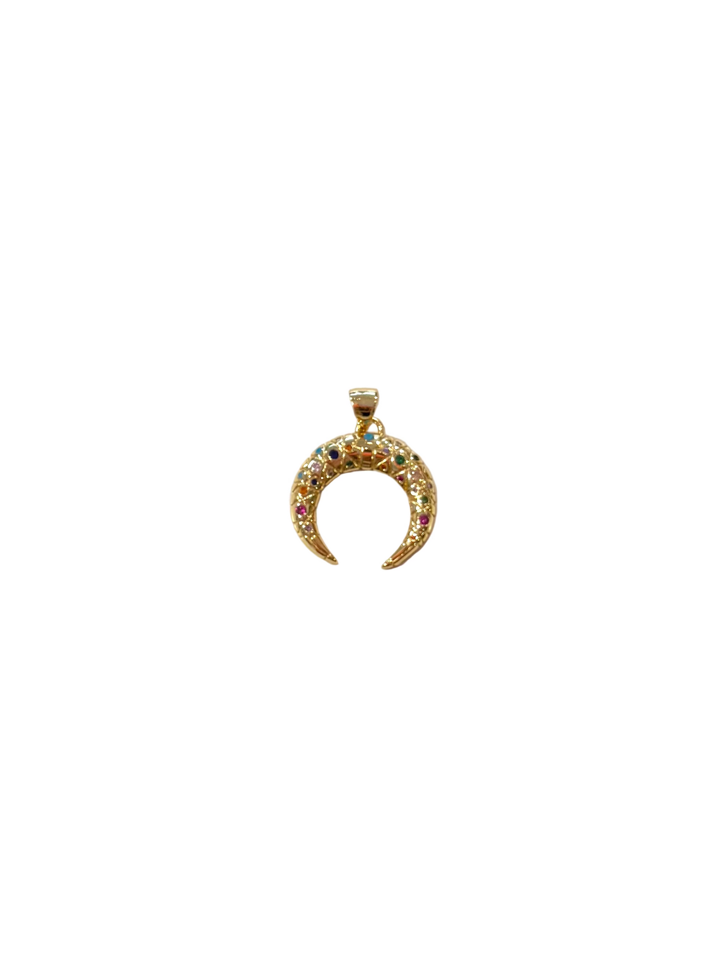Solar Moon Colored Charm