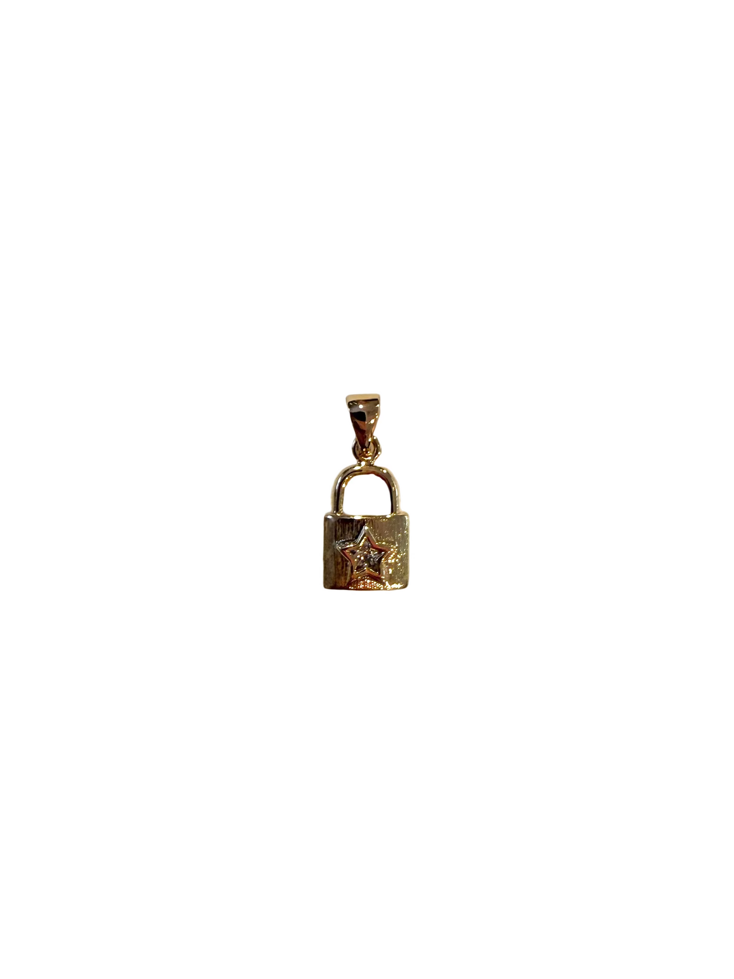 Locked Star Charm
