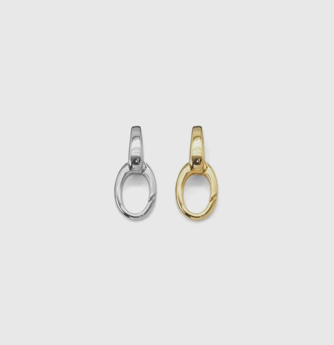 Oval Charm Clasp
