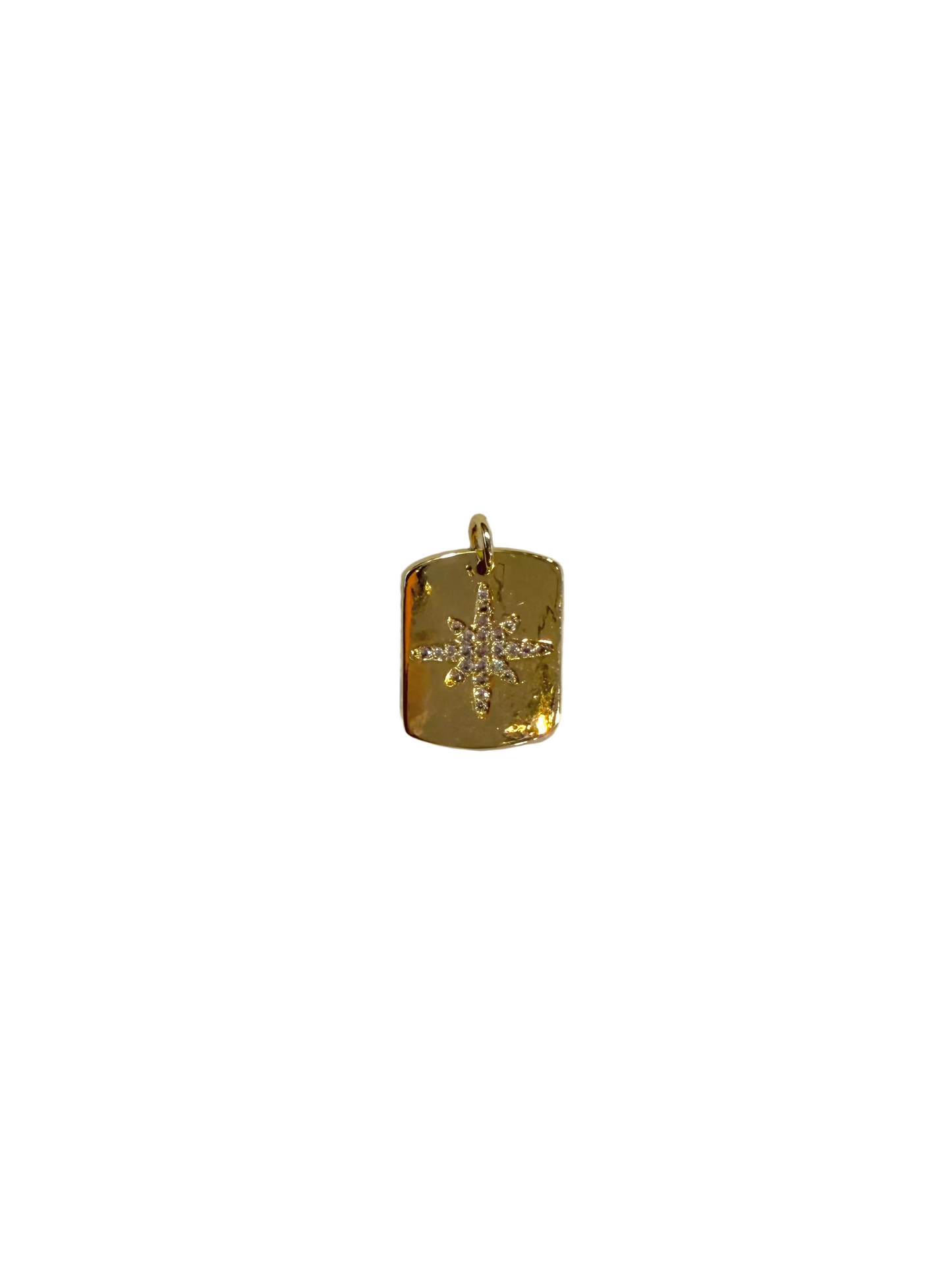 Celestial Dog Tag Charm