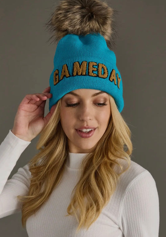 Gameday Pom Beanie
