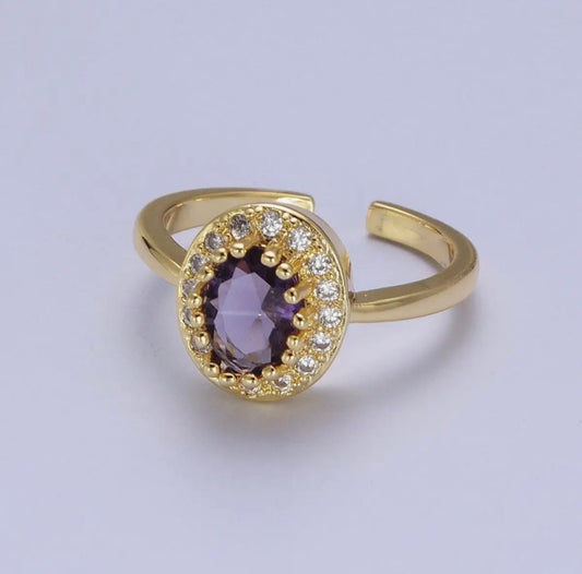 Adelaide Amethyst Ring