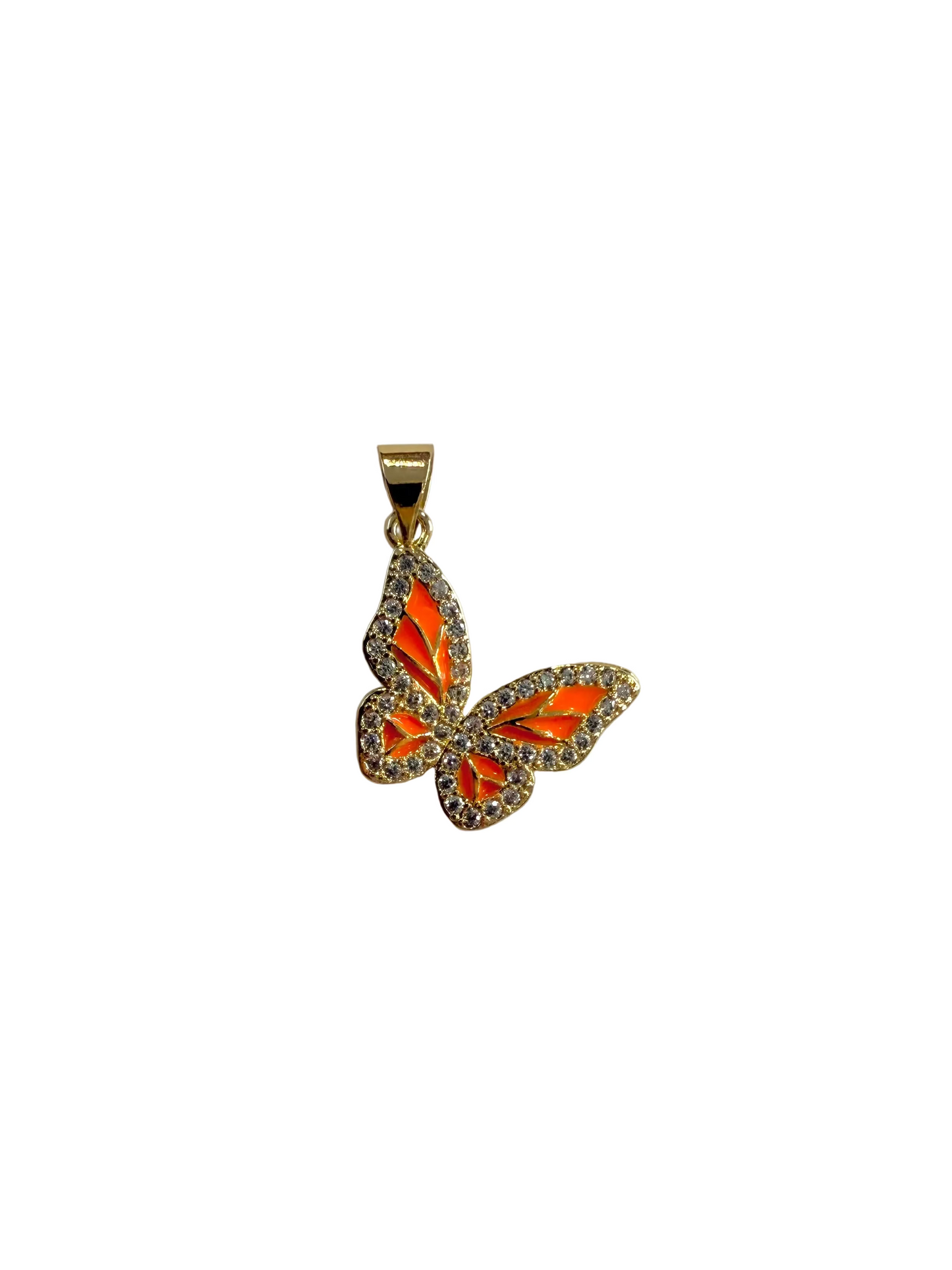 Topaz Wing Charm