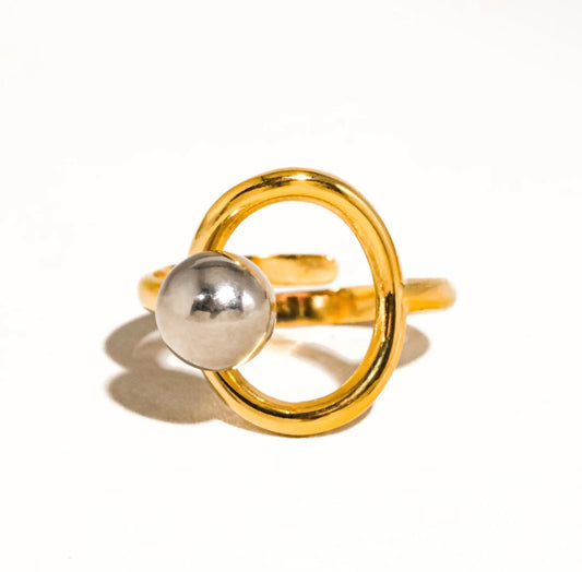 Sibylle Two Tone Ring