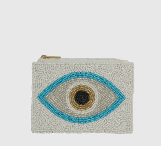Beaded Evil Eye Wallet