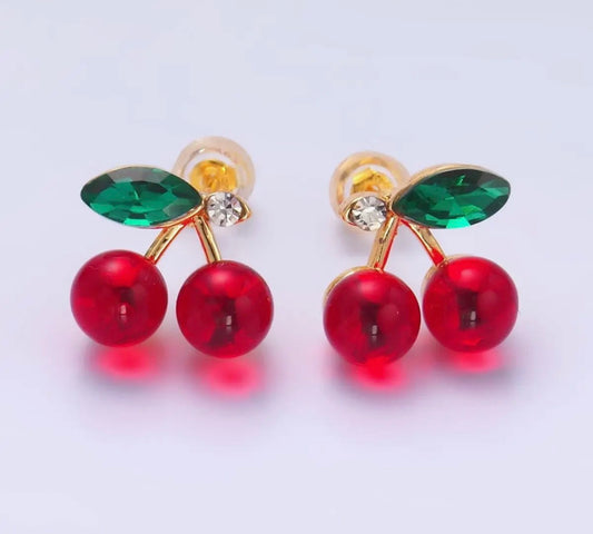 Chelsea Cherry Earrings