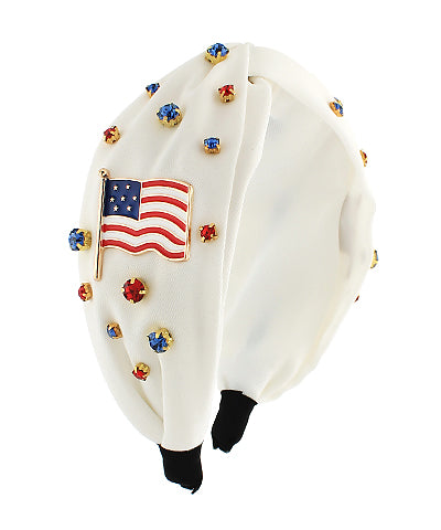 USA Flag Headband