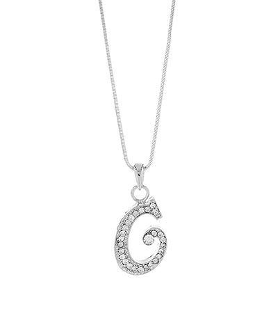 Script Initial Necklace