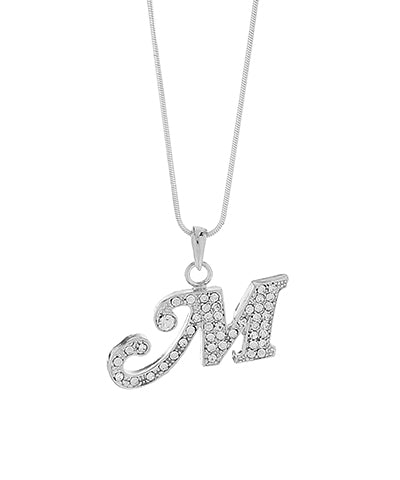 Script Initial Necklace