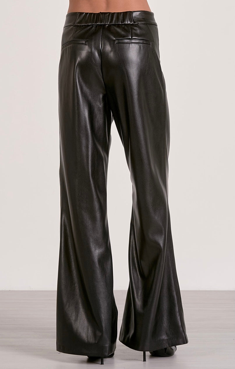 Sleek & Trim Leather Pants