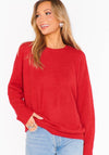 Feel Good Sweater - Red