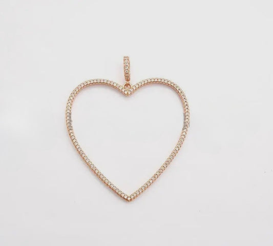 Open Heart Charm