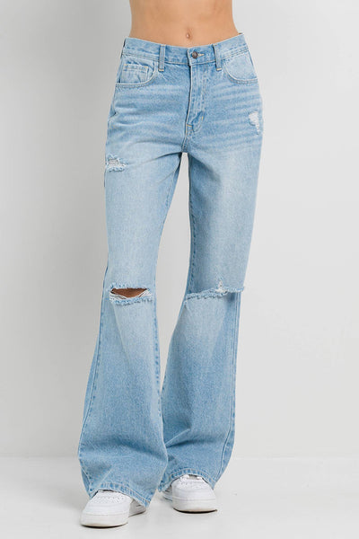 High Rise Straight Jean