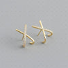 X-Shaped Earrings