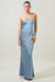 Infinite Open Back Satin Maxi Dress