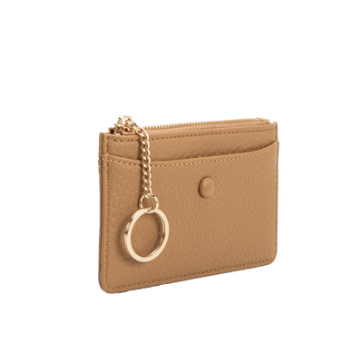 Lupe Nutmeg Vegan Card Case Wallet