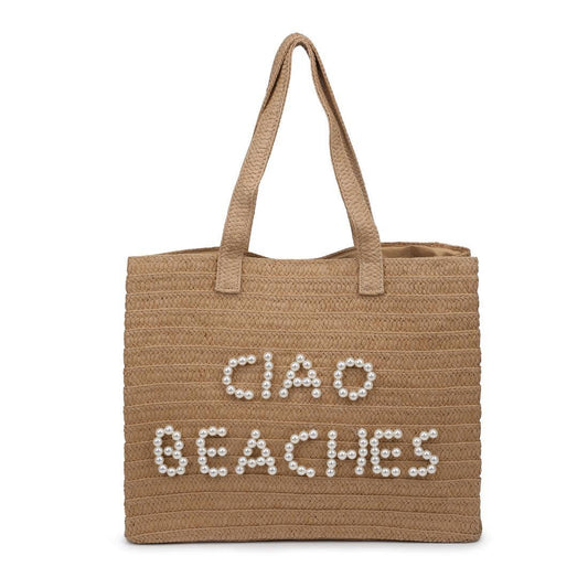 Pearls Summer Beach Tote
