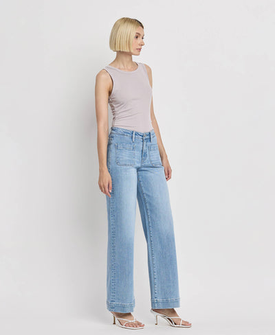 High Rise Trouser Jeans