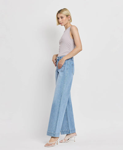 High Rise Trouser Jeans