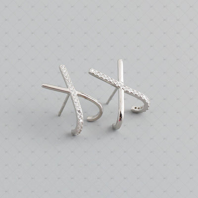 X-Shaped Earrings