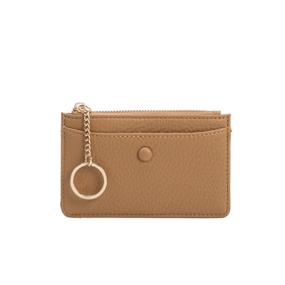 Lupe Nutmeg Vegan Card Case Wallet