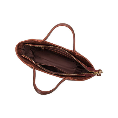 Kaylee Burgundy Recycled Vegan Top Handle Bag