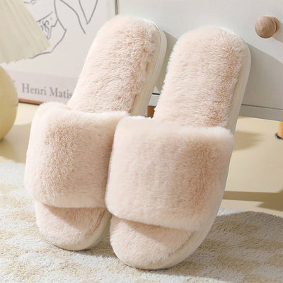 Chic Fuzzy Slippers