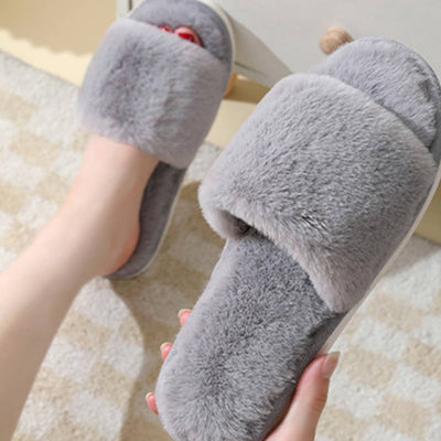 Chic Fuzzy Slippers