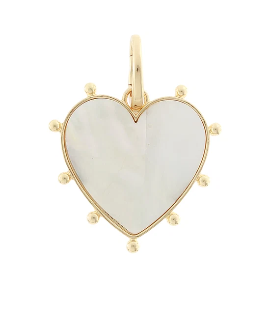 Lola Heart Scarf Charm